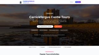 Thumbnail of carrickferguscastletickets.com