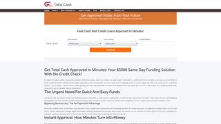 Thumbnail of totalcashtoday.com