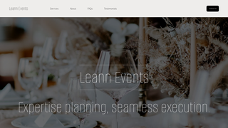 Thumbnail of leannevents.com