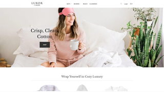 Thumbnail of shopluxorlinens.com