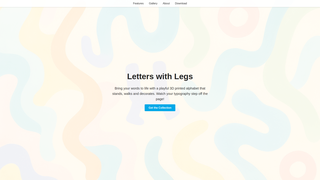 Thumbnail of letterswithlegs.com