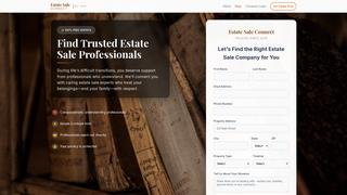 Thumbnail of estatesaleconnect.com