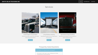 Thumbnail of exoticbluetruckinginc.com