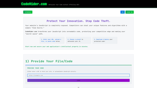 Thumbnail of codehider.com