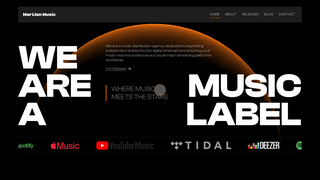 Thumbnail of martian-music.com