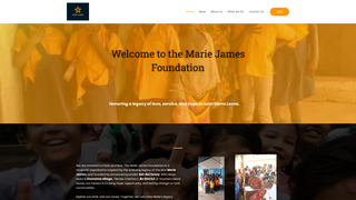 Thumbnail of mariejamesfoundation.com