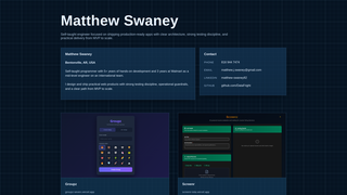 Site preview