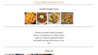 Thumbnail of sarahsfamilyfaves.com
