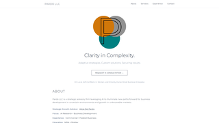 Screenshot of pardollc.com