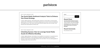 Thumbnail of paristeen.com
