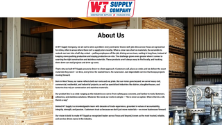 Thumbnail of wtsupplycompany.com