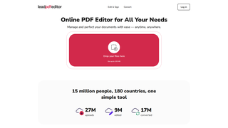 Thumbnail of leadpdfeditor.com