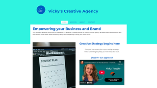 Thumbnail of vickyscreativeagency.com