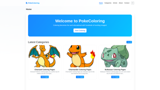 Thumbnail of pokecoloring.com