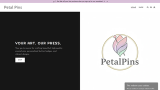 Thumbnail of petalpins.com