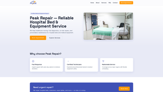 Thumbnail of peakrepair.com