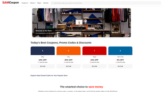 Thumbnail of samcoupon.com