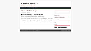 Thumbnail of thefaithfulskeptic.com