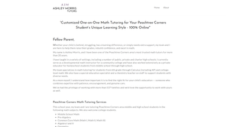 Thumbnail of peachtreecornersmathtutor.com