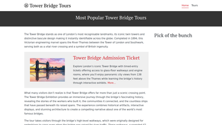 Thumbnail of towerbridgetours.com