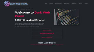 Thumbnail of darkwebcrawl.com