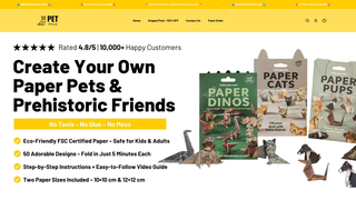 Thumbnail of petfoldorigami.com