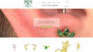 Screenshot of emeraldcoastbodyjewelry.com