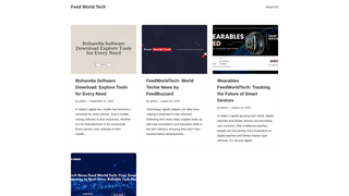 Thumbnail of feedworldtech.net