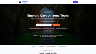Thumbnail of emeraldcavetickets.com