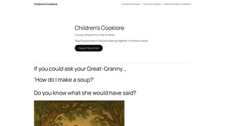 Thumbnail of childrenscooklore.com