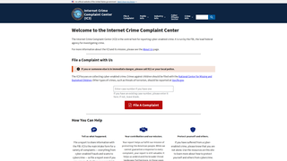 Thumbnail of ic3-help.com