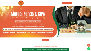 Thumbnail of pandeynivesh.com