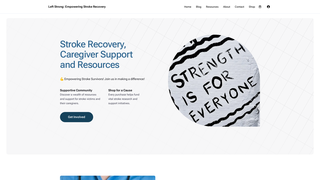Thumbnail of leftstrong.com