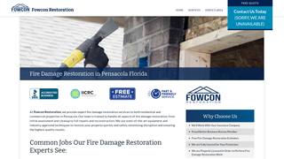 Thumbnail of firedamagepensacola.com