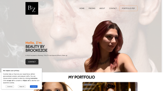 Thumbnail of beautybybrookezoe.com