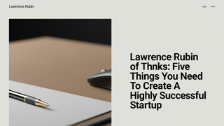 Screenshot of lawrencerubin.info