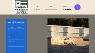 Thumbnail of veteranrootslandscaping.com