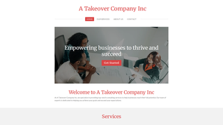 Thumbnail of atakeovercompanyinc.com