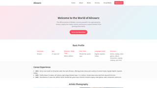 Thumbnail of alirawrz.com