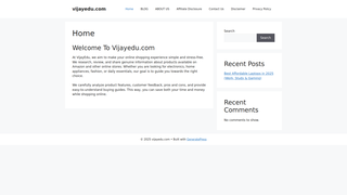 Thumbnail of vijayedu.com