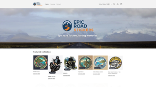 Thumbnail of epicroadstickers.com