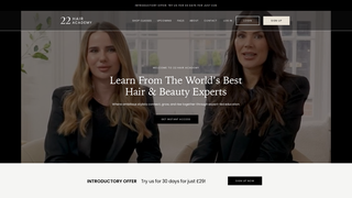 Thumbnail of 22hairacademy.com