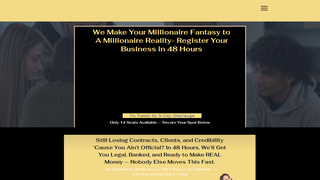 Thumbnail of millionairekickstarter.com