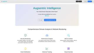 Thumbnail of augsentric.com