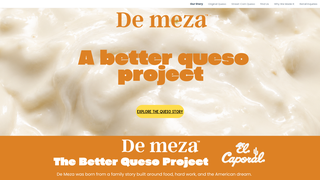 Screenshot of demezafoods.com