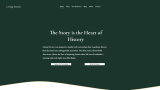 Thumbnail of livingstorieshistory.com
