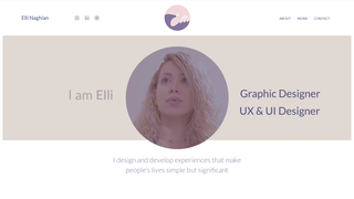 Screenshot of ellinaghian.com