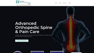 Screenshot of southtexassurgicalgroup.com