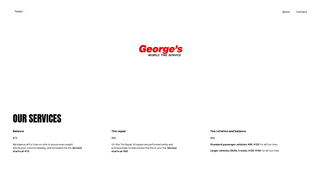 Thumbnail of georgesmobiletires.com