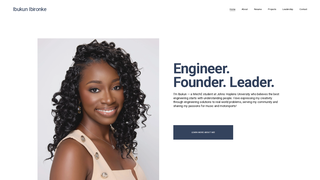 Screenshot of ibukunibironke.com